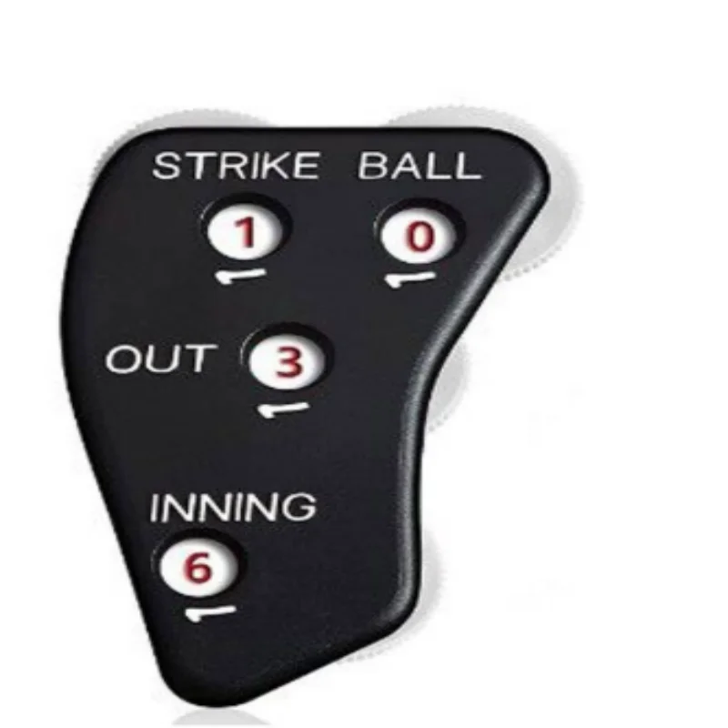 

Практические бейсбольные кликики Удобные 4 -колесные судья Индикатор комфортабельный ручной работы с софтболом