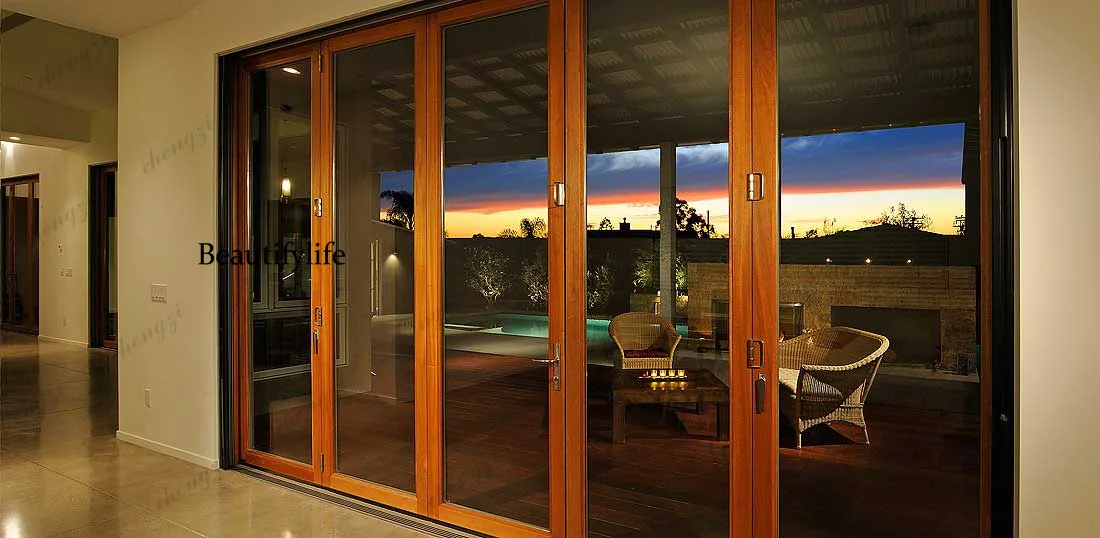 Z183 Customization High-Quality, Cost-Effective Aluminum Alloy Folding Doors Are Suitable For A Variety Of Applications.