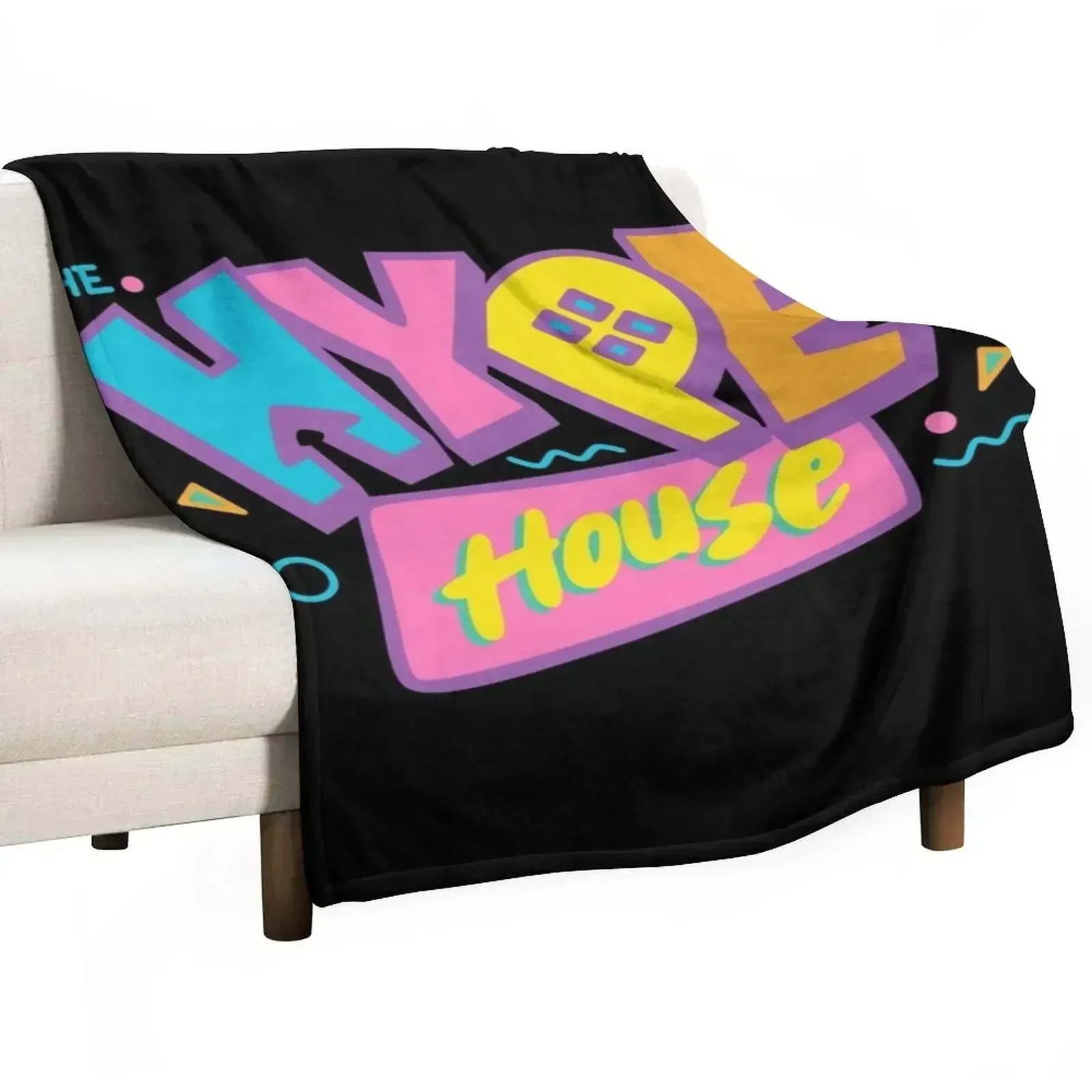 

The Hype House Throw Blanket christmas gifts Sofa Shaggy Soft Plaid Blankets