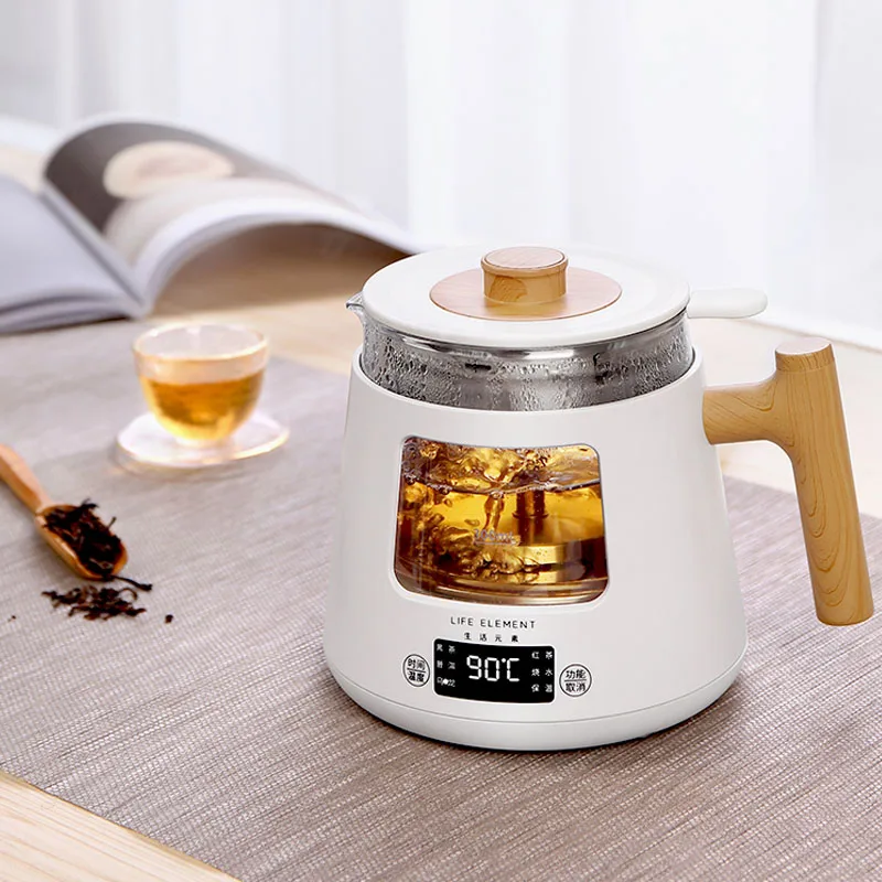 220V Electric Kettle Glass Boiled Teapot Multifunctional Spray Tea Maker with Filter Health Preserving Pot Kettles 800ml