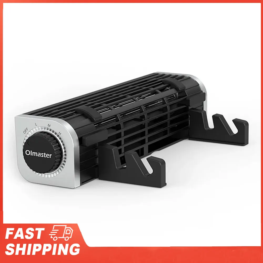 Notebook Computer Phone Cooler Horizontal Axis Fan Bracket Black Cooler Olmaster CF-1691 USB Cooling Fan Laptop Pad Stand Fan