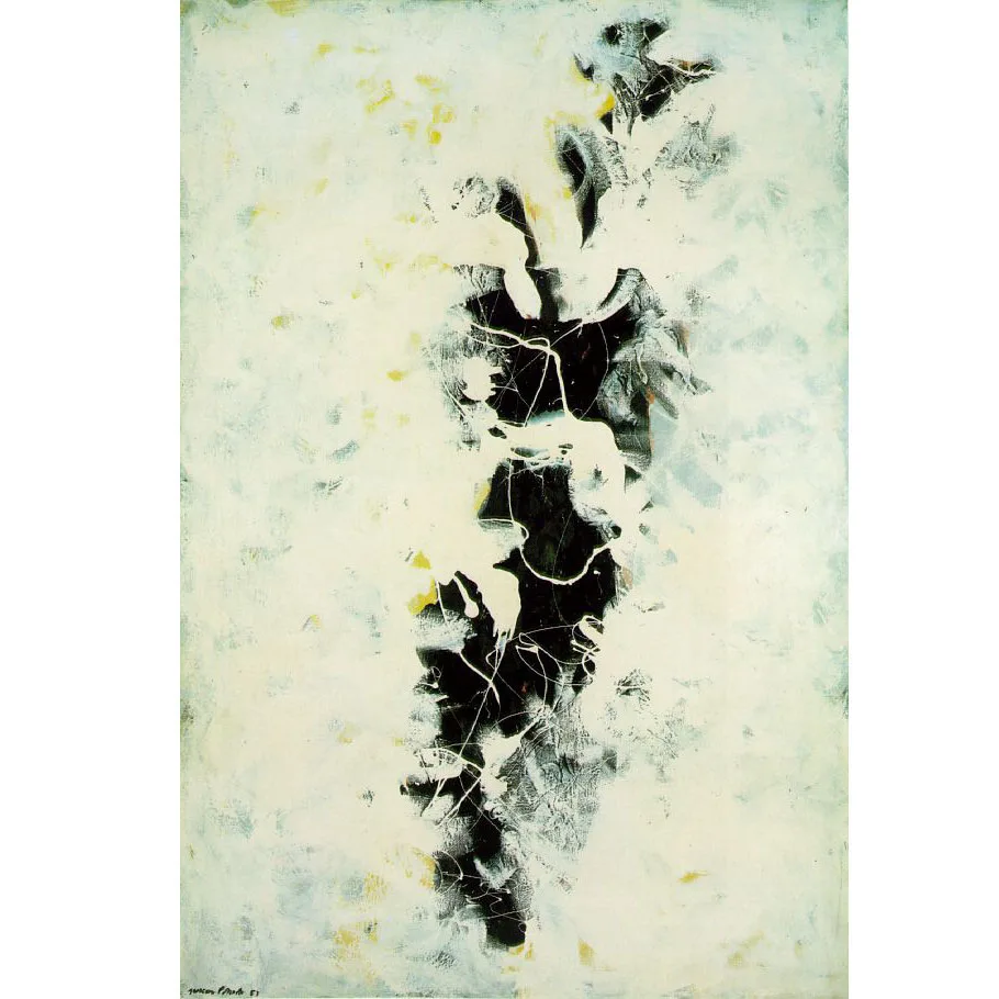 

Абстрактная картина маслом, Репродукция глубоких картин Джексона Поллока, ручная роспись, Современная Настенная картина, домашний декор, искусство