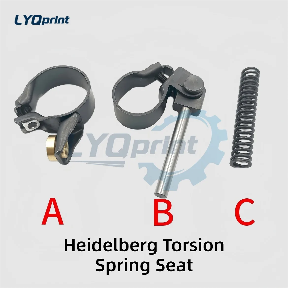 Heidelberg CD102 SM102 Delivery Gripper Bar Torsion Spring Seat Spring Rod Printing Machine Parts