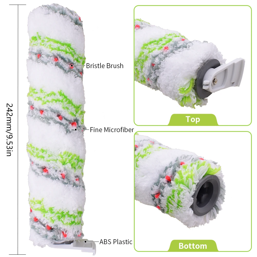 Filtro de escova principal compatível com Bissell Crosswave Cordless Max 2554 2554A 2590 2596 2596B 2596M 2765 2765F 2765Z 2765E 2765N