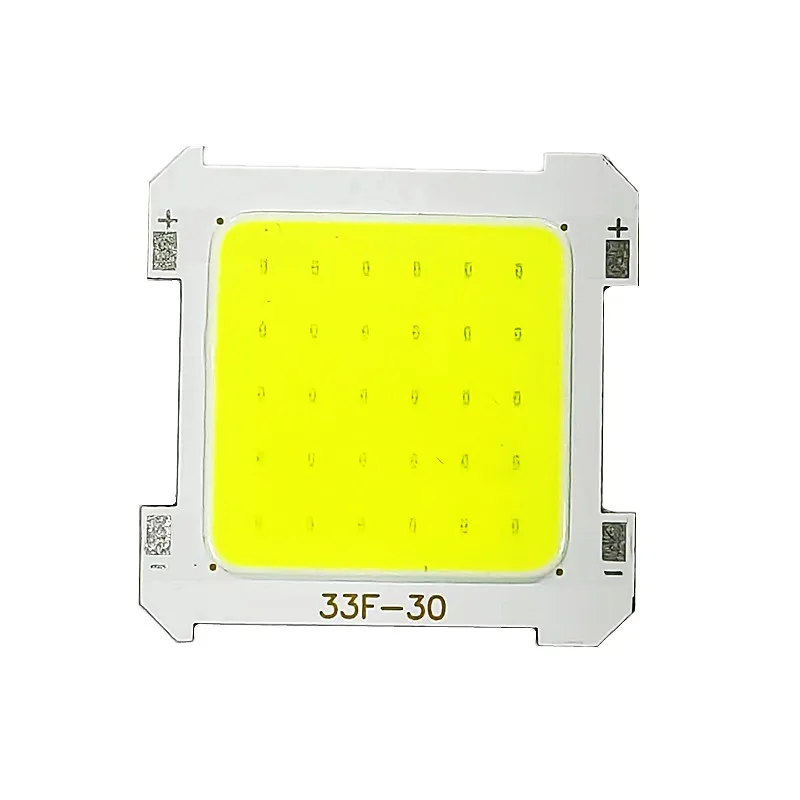 CHIP LED COB de 100 piezas, minillavero portátil USB, linterna de bolsillo para acampar al aire libre, CC 2,8-3,2 V, máx. 5-15W, 500-1500lm