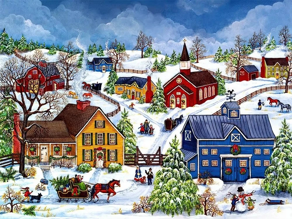 quebra-cabecas-de-500-1000-1200-2000-pecas-vida-na-vila-de-inverno-paisagem-para-atividades-em-familia-jogos-para-sala-de-jogos-quarto-decoracao-de-casa-e-presente