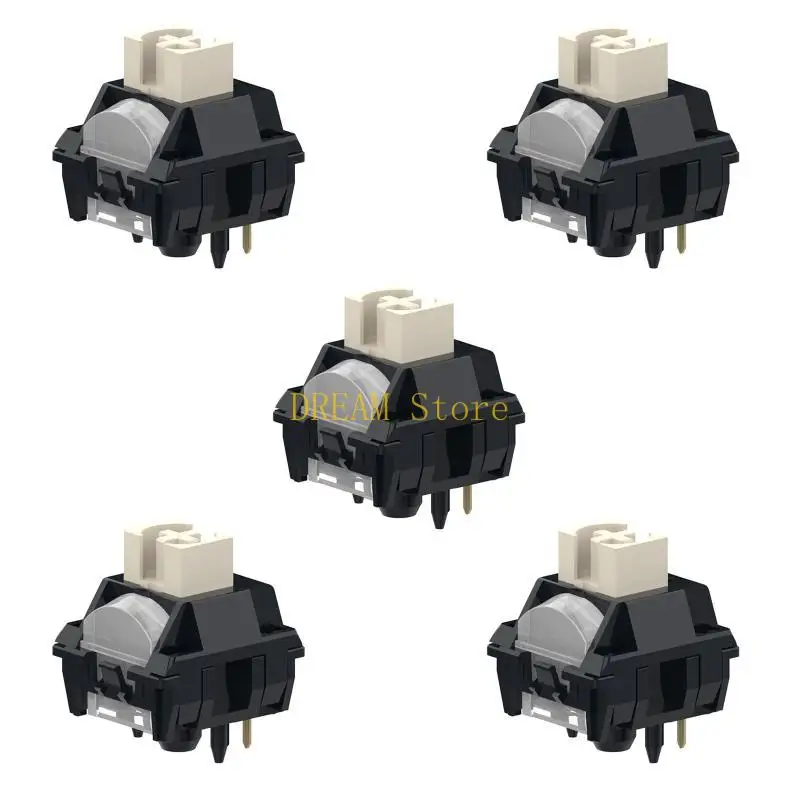 TTC HEY Switches Switch lineal 5pins 58g Force Nylon Smooth Performance 5pcs Mejor venta