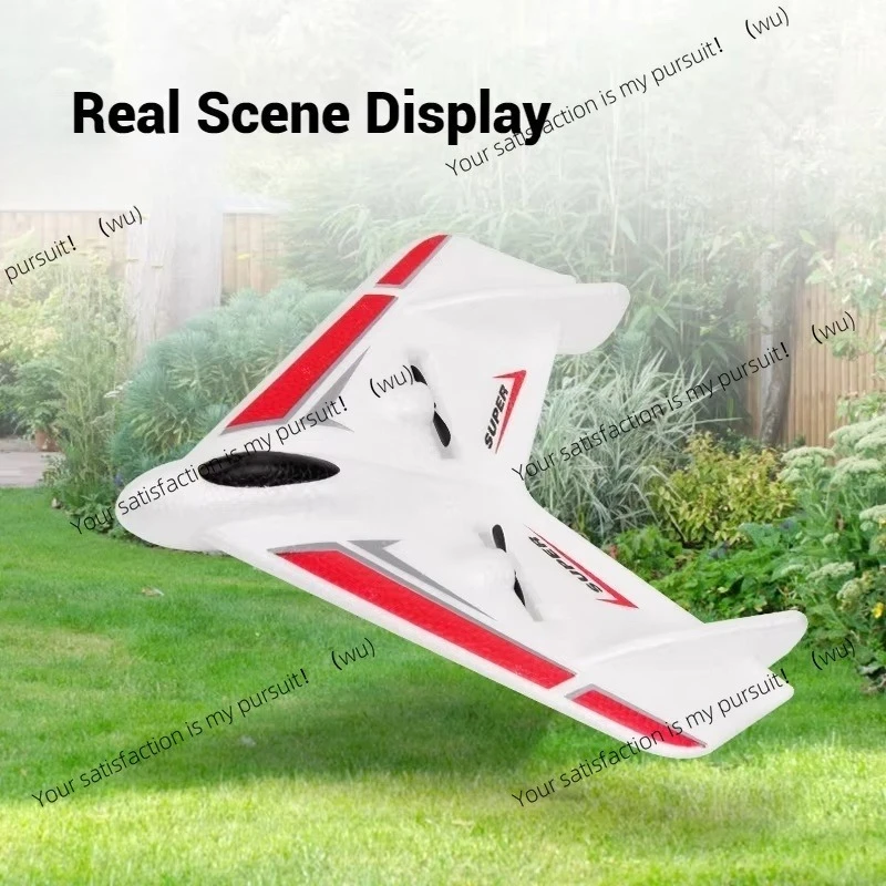 New Remote Control Delta Wing Aircraft Fixed Wing Aircraft Model Foam Fall Resistant Glider Children'S Toy Electric Aircraft