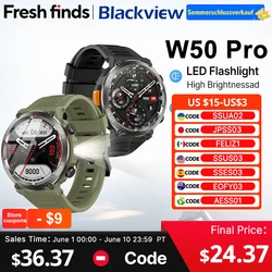 [World Premiere] Blackview W50 Pro Smartwatch 1.45