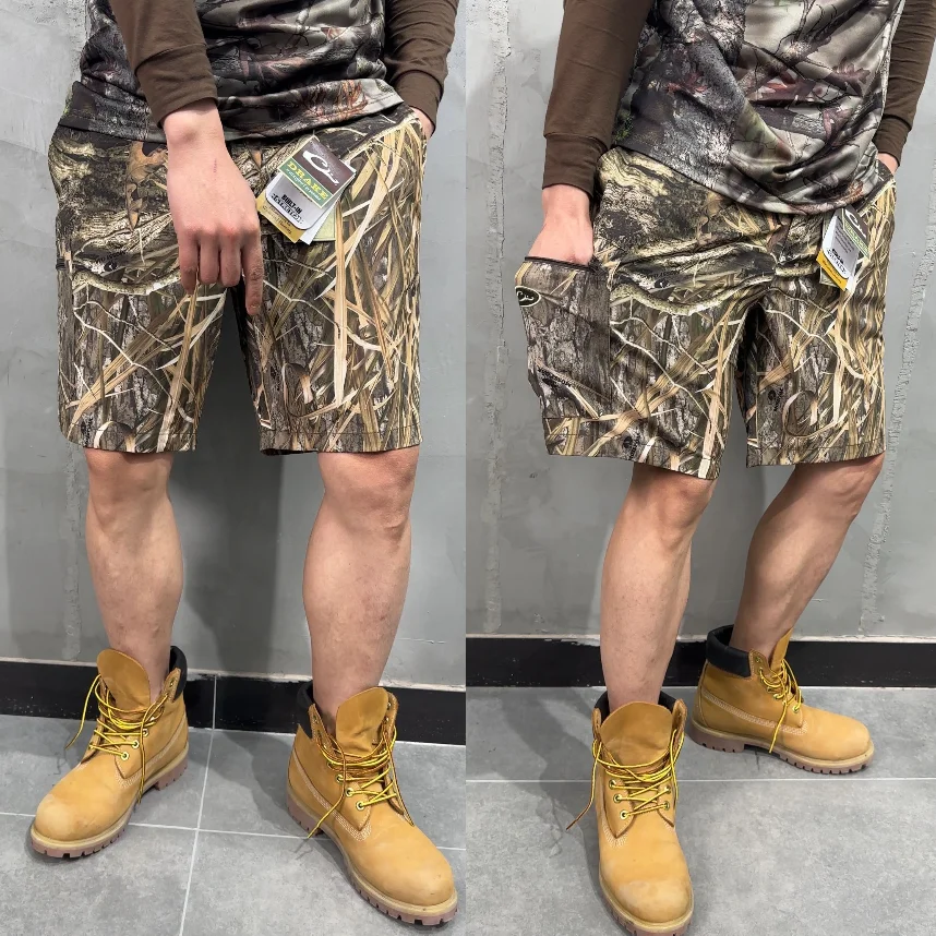 

Lightweight Breathable Men's Summer Hunting orts Casual Faion Urban Sle Straight Leg ort Pants Qui Dry Elastic Leisure