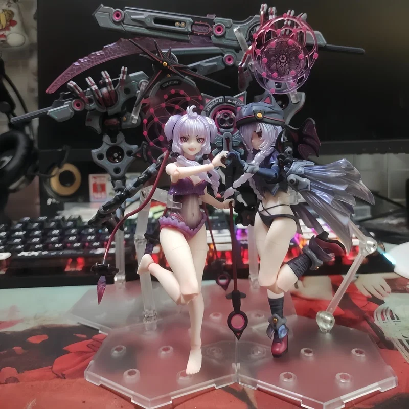 

【 In Stock 】 Authentic Brand New Dimensional Concrete National Creation Mecha Mecha Girl 1/12 Original Witch Lin Ya Fashionable