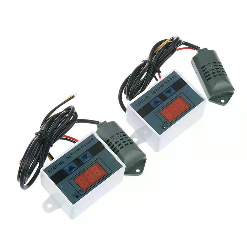 12v 24v 220v Controller Sensor Digital XH-W3005 Humidity Humidistat Hygrometer Control Switch Regulator +