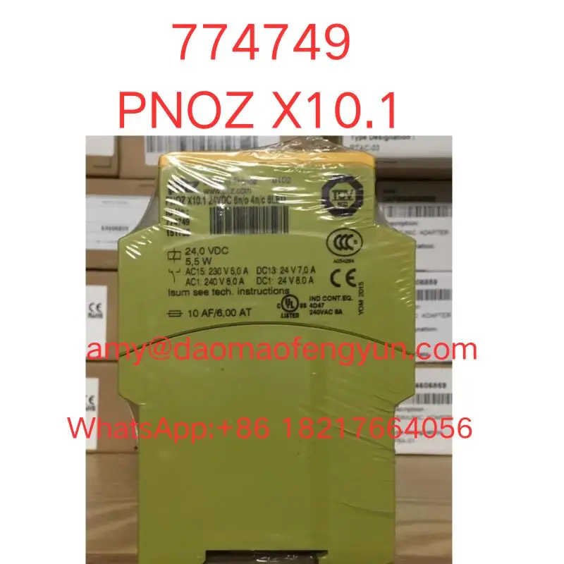 Brand  new  774749 Safety relays  PNOZ X10.1     fast  shipping