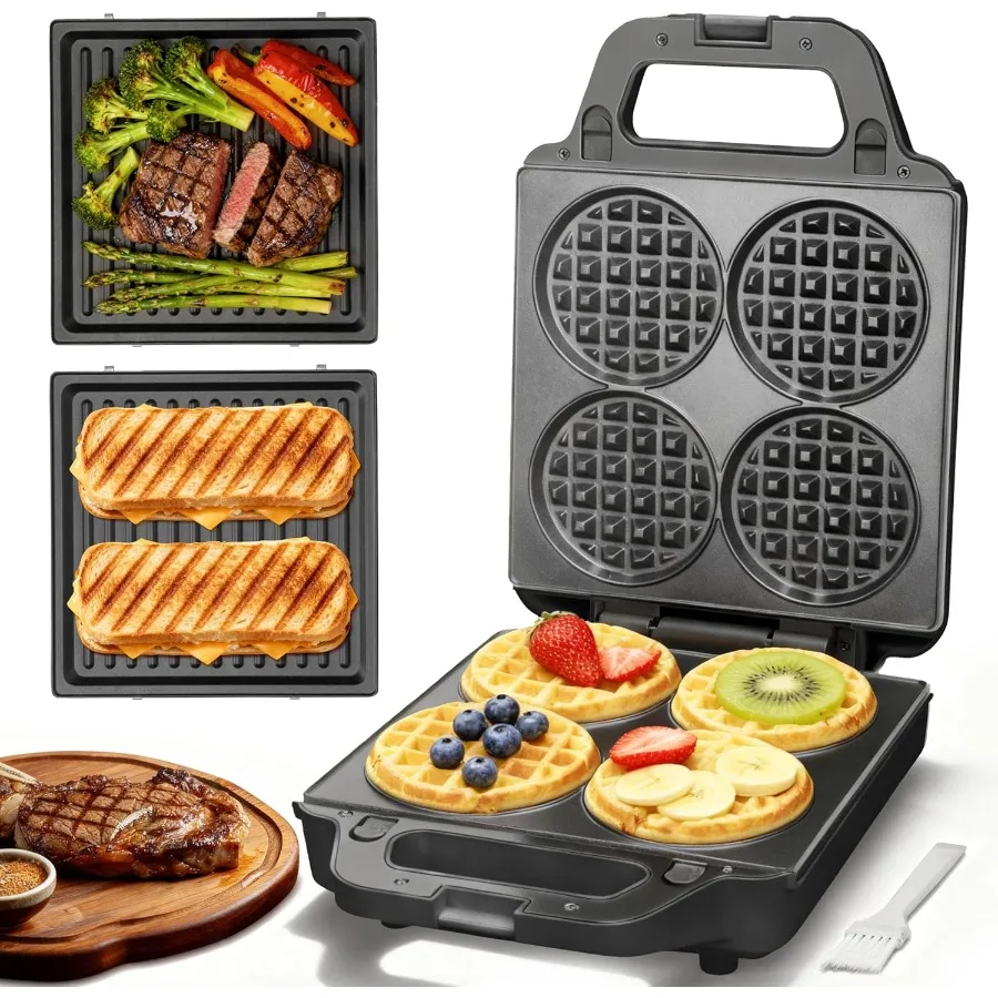 2 In 1 Mini Waffle … - image