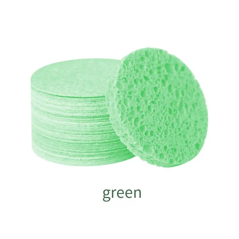 10/20/30pcs Cleansing Sponges Face Scrubber Sponge Compressed Facial Exfoliation Sponge  Makeup Removal Sponge Pad