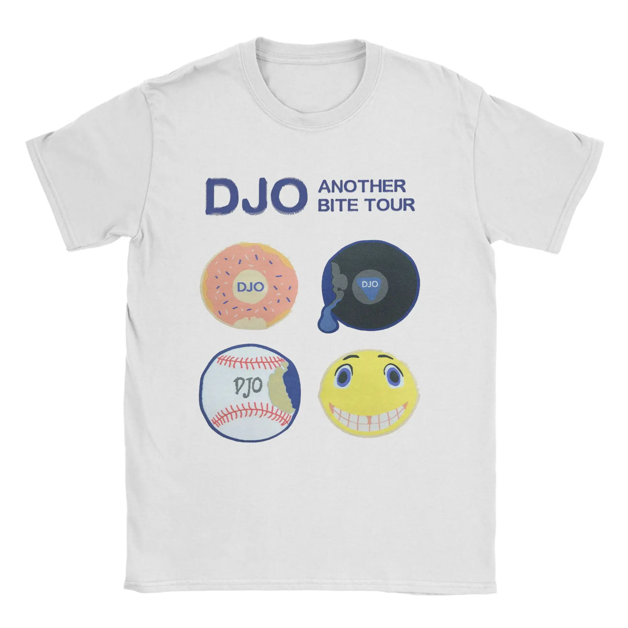 Harajuku T Shirt Summer Djo Apple  Hipster T Shirts  Pure Cotton Tshirt for Men Y2K Casual Hot Sale Short Sleeve Clothing