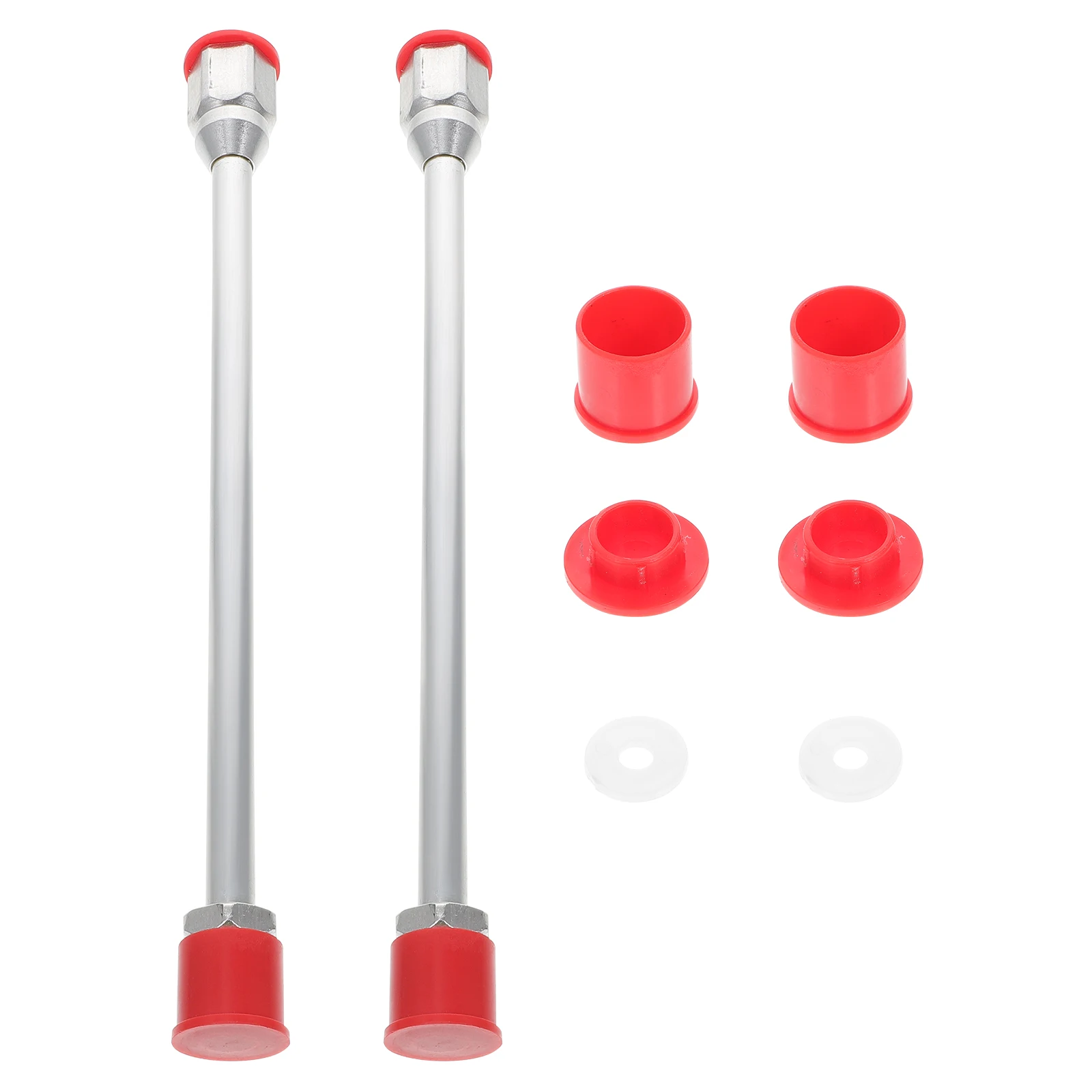 

2 шт. удлинитель для безвоздушного распылителя краски, алюминиевый сплав, прочный удлинитель для инструментов для распыления, аксессуары