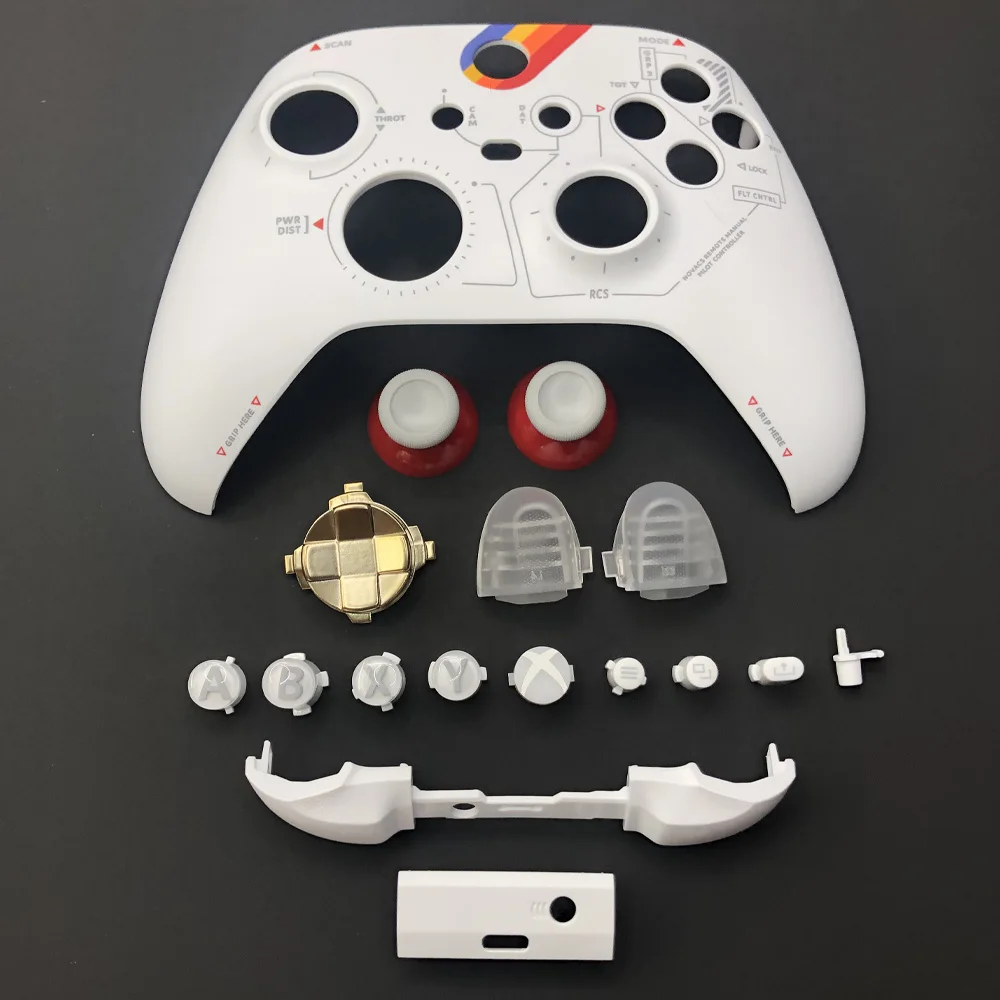 

Лицевая панель контроллера X S серии Fox Xbox, Сменный Чехол для самостоятельной сборки, внешняя крышка для контроллера Xbox XSS XSX