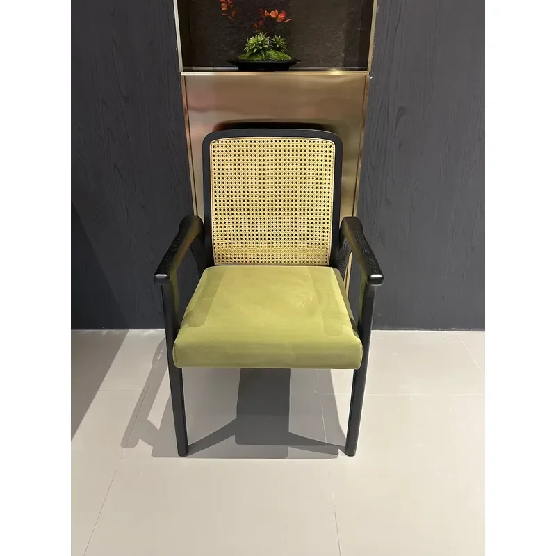 Luxury Modern Wooden Dining Chairs Durable Farmhouse Style Eco Friendly Commercial Furniture for Restaurant Family Bar Use