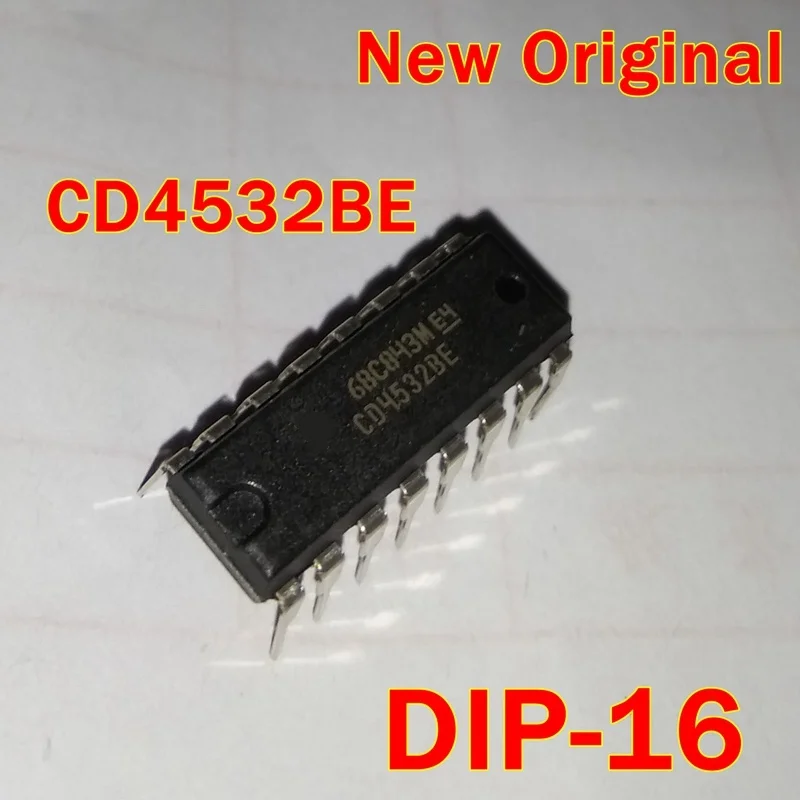 1Pcs to 100Pcs Cd4532Be Dip-16 New Original Cmos 8-Bit Priority Encoder