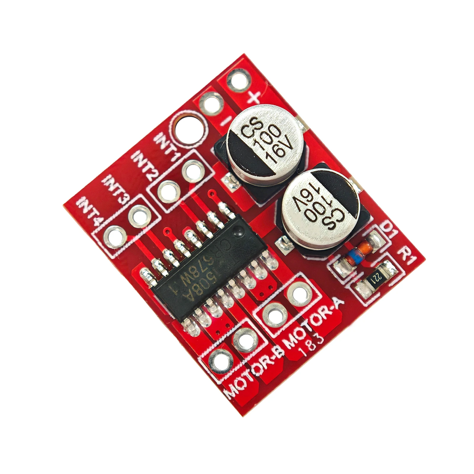 1-18PCS L298N DC Motor Driver Module Dual H Bridge Stepper Motor Controller for Arduino Smart Car Robot High Power Board PWM Pro