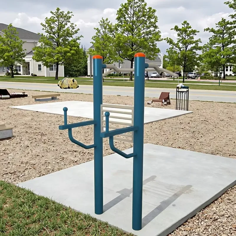 Jiewei JW-119 Anti-Slip Q235 Steel Tube Park Fitness Equipment Multifunctional Trainer for Community-Durable & for Resistant