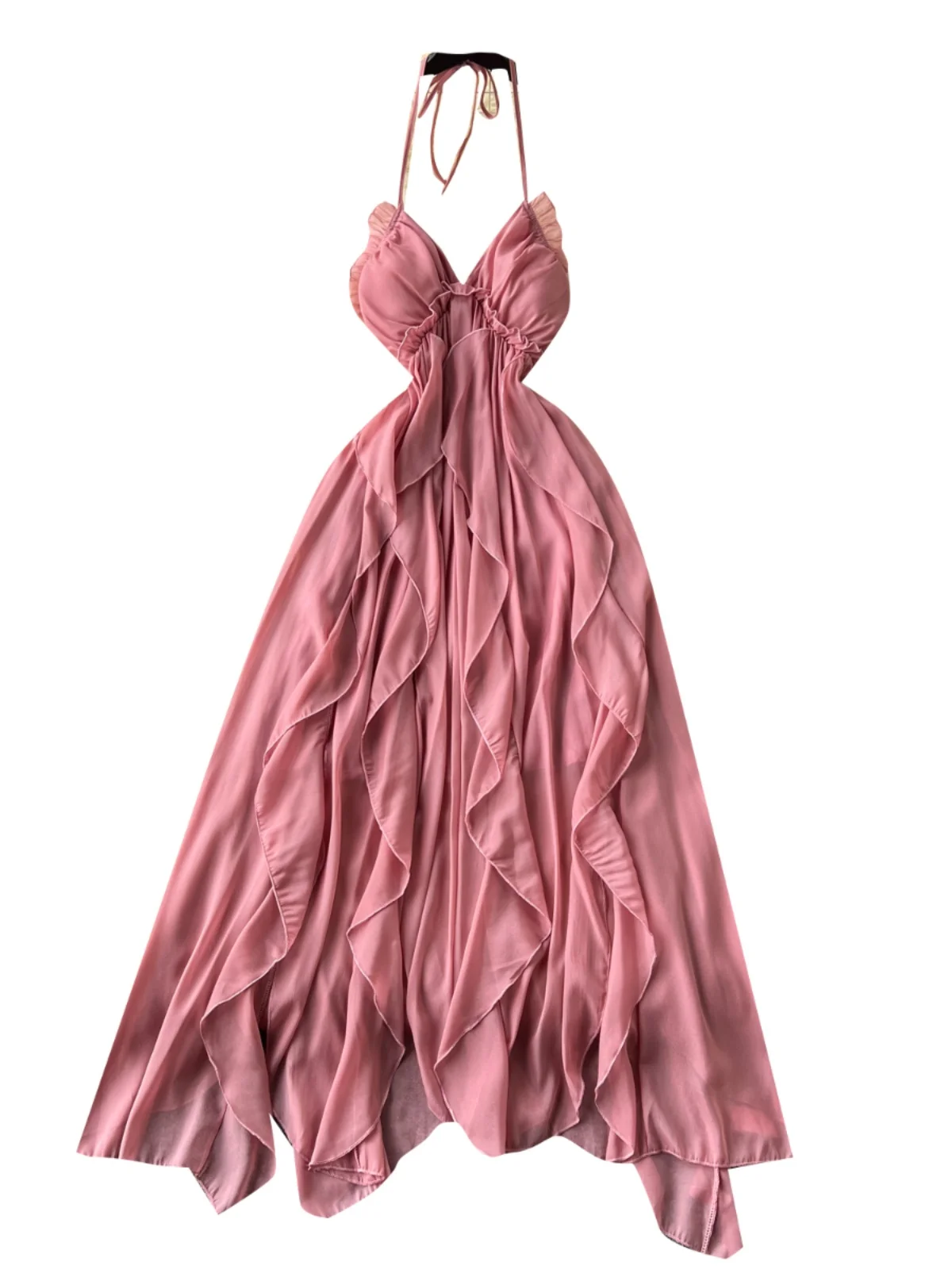 Słodka i pikantna dziewczyna Vaion Dr damska spódnica plażowa seksowna z dekoltem w serek, wysoki stan, koronka, długa spódnica Bal Long Dr