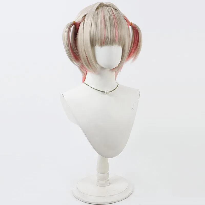 Virtual YouTube Vtuber Lilim Eve Cos Cosplay Wig Halloween Carnival Party Props Synthetic Hair Heat Resistant Fiber + Wig Cap