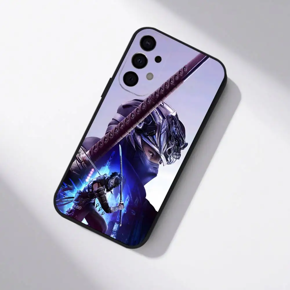 حافظة هاتف N-Ninja Gaiden NG4 لهاتف سامسونج S25، S24، S21، S22، S23، S30، Ultra، S20، Plus، Fe، Lite، 5G غطاء أسود