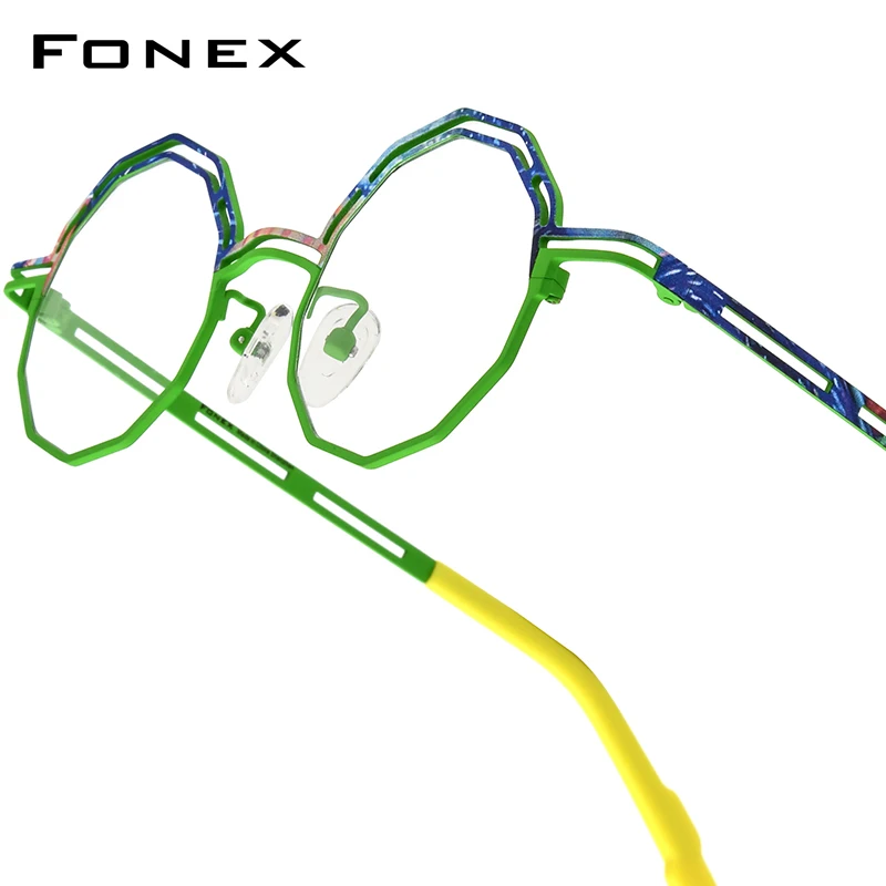 fonex-pure-titanium-glasses-women-fashion-2026-brand-design-retro-polygon-eyeglasses-ultralight-vintage-japanese-eyewear-85888
