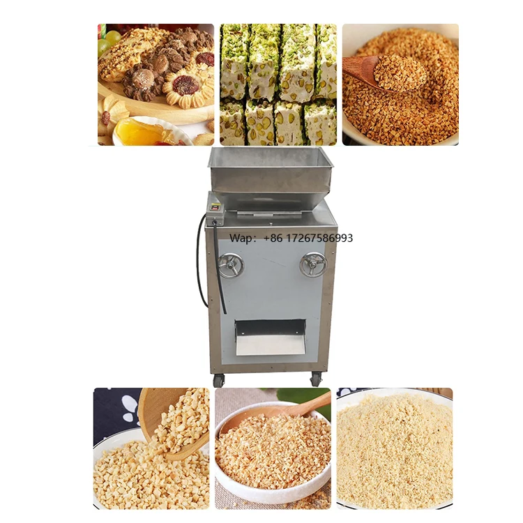 

Quality Nut Peanut Almond Cutting Crushing Chopping Machine Peanut Cutting and Almond Nut Chopper Machine