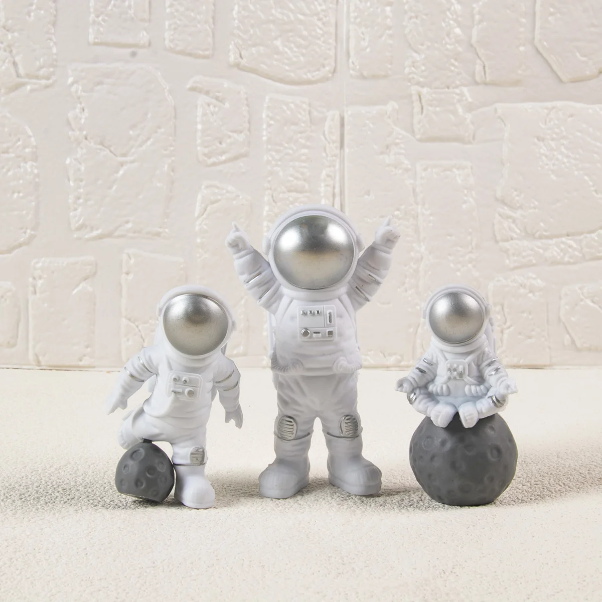 Astronaut Cake Decoration Planets Cake Topper For Boy Universe Outer Space Birthday Party Supplies Astronaut Baking Ornament