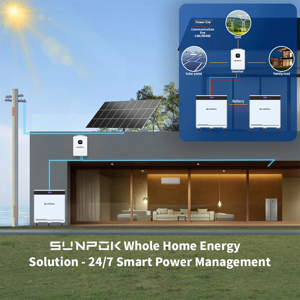 48V 30KWH 600Ah Lifepo4 Battery Home Solar System Power Wall CAN Communication Port 51.2V 600AH Lithium Ion Battery