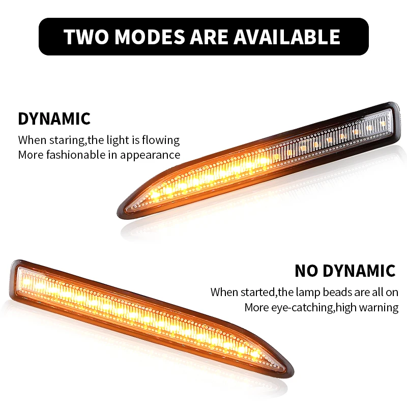 2PCS LED Side Marker Lights Canbus ​​For 2007-2015 Ford Mondeo Mk4 Hatchback Saloon Estate BA7 Turn Signal Lamps Car Accessories - view 4