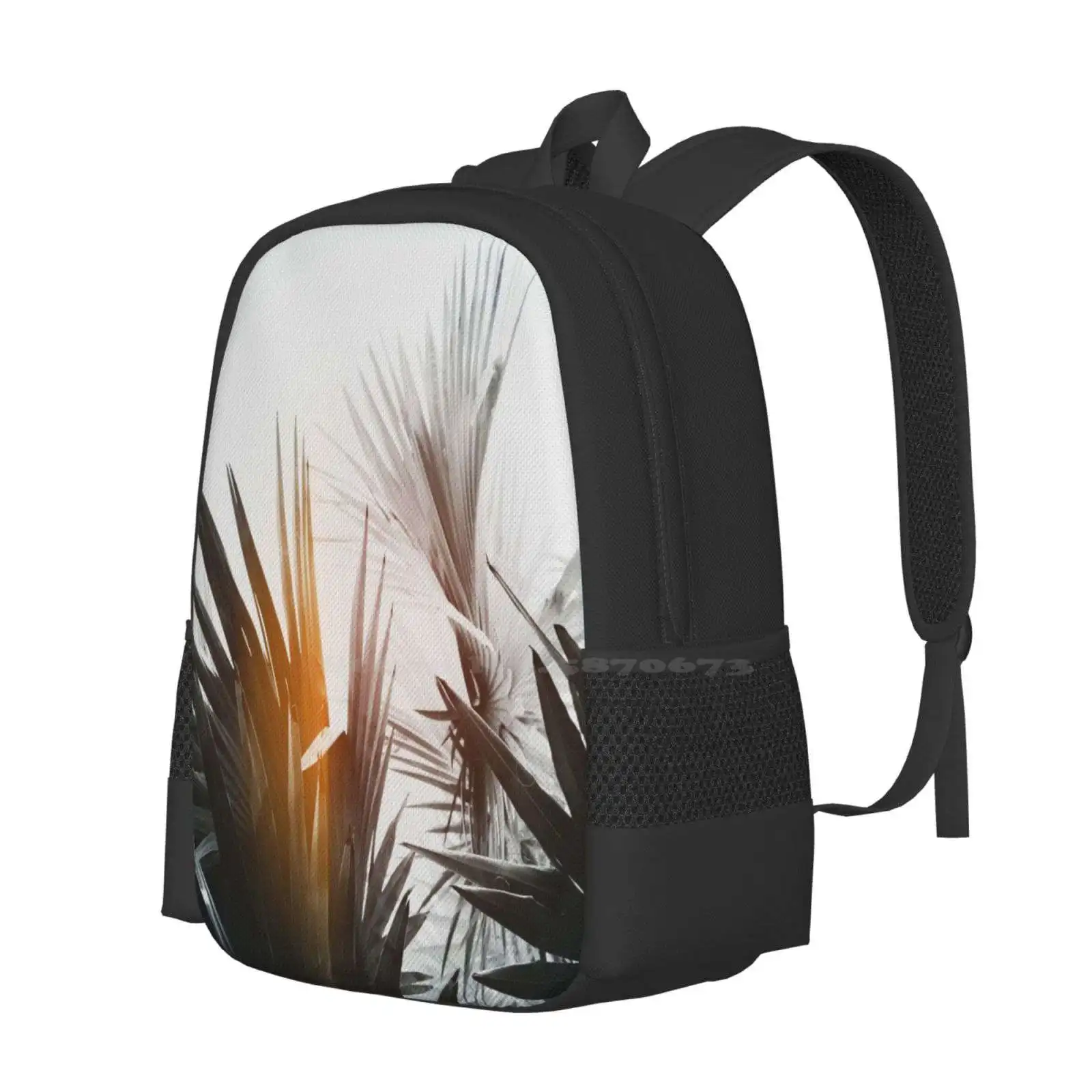 Flare #1 Schult asche große Kapazität Rucksack Laptop Flare tropische Kunst Palme Kunst Alicia Bock Palme Kunst Florida Kalifornien