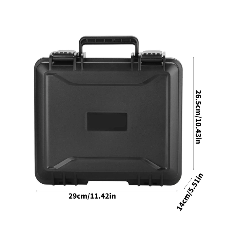 Professional Quadcopter Carrying Case, Impact Resistant Waterproof Storage For UAV Photography Gear Travel Suitcase