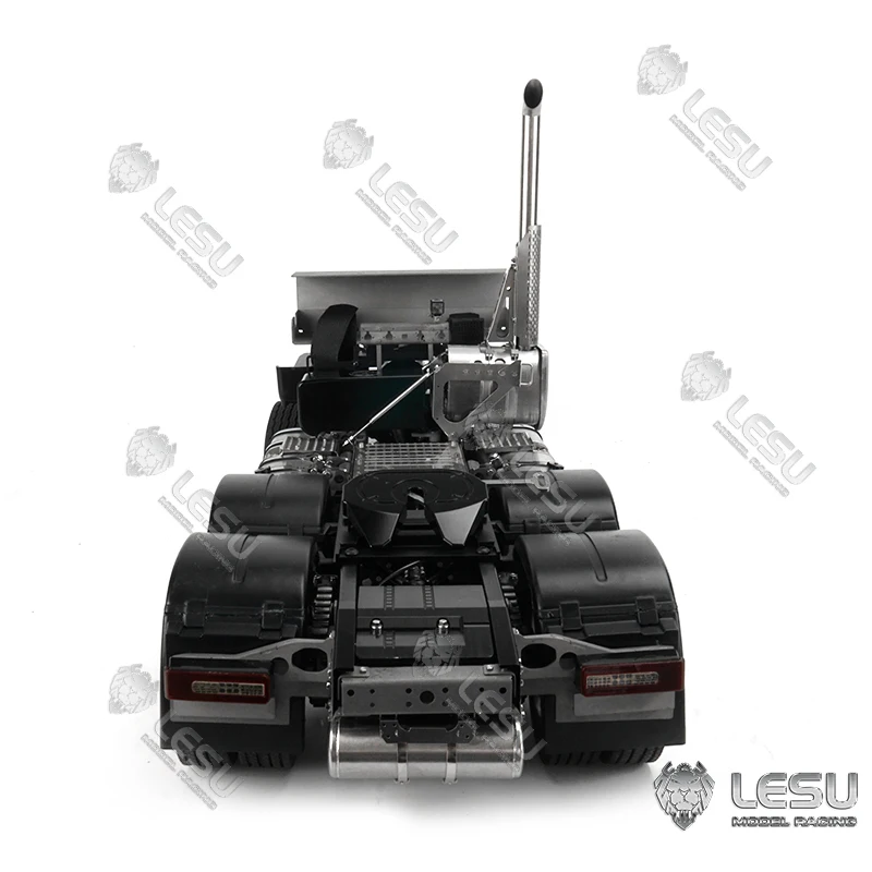 LESU معدن 6*6 RC هيكل محرك سيرفو ل 1/14 Tamiyaya Fh16 راديو التحكم شاحنة جرار نموذج سيارة اللعب في الهواء الطلق