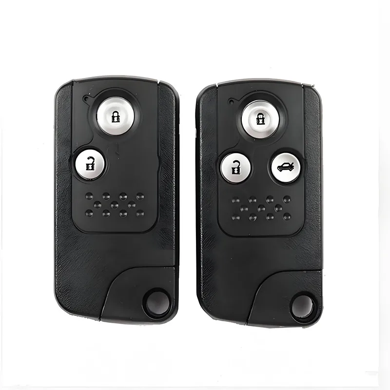 

2 шт., 2/3 кнопки, чехол для смарт-ключа с дистанционным управлением для Honda CRV Accord Civic Odyssey CROSSTOUR, сменный чехол для смарт-карты