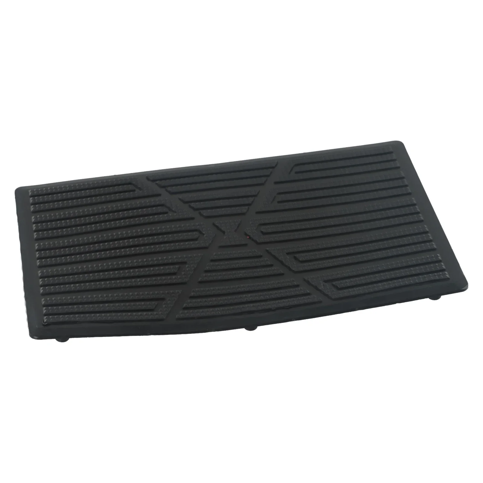 Car Foot Mat Carpet Plate Floor Pad Heel Pedal Patch Cover Black PVC Waterproof Non-Slip Carpet Car Accessories