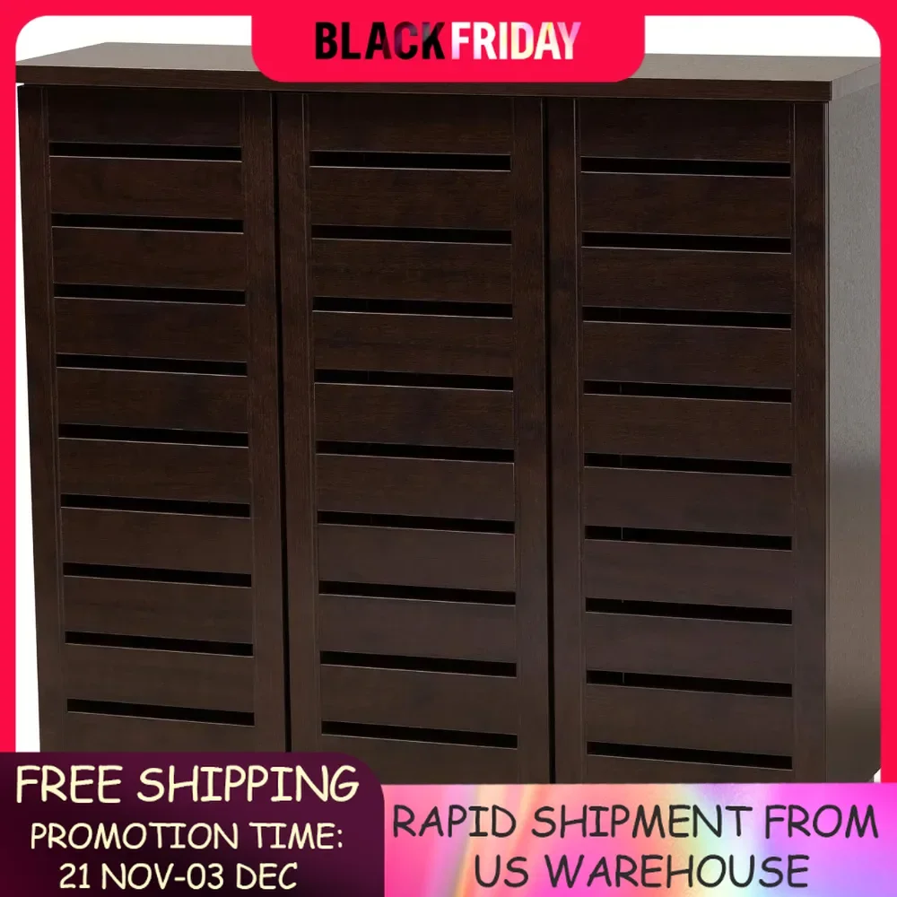 

3-Door Shoe Storage Cabinet