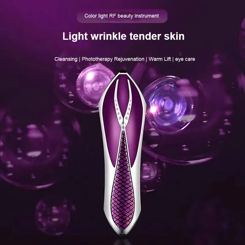 Multifuncional Facial Skin Care Massager, Massagem Facial Elétrica Dispositivo, Limpar Rosto Pele Rejuvenescimento, Levantamento e Apertar