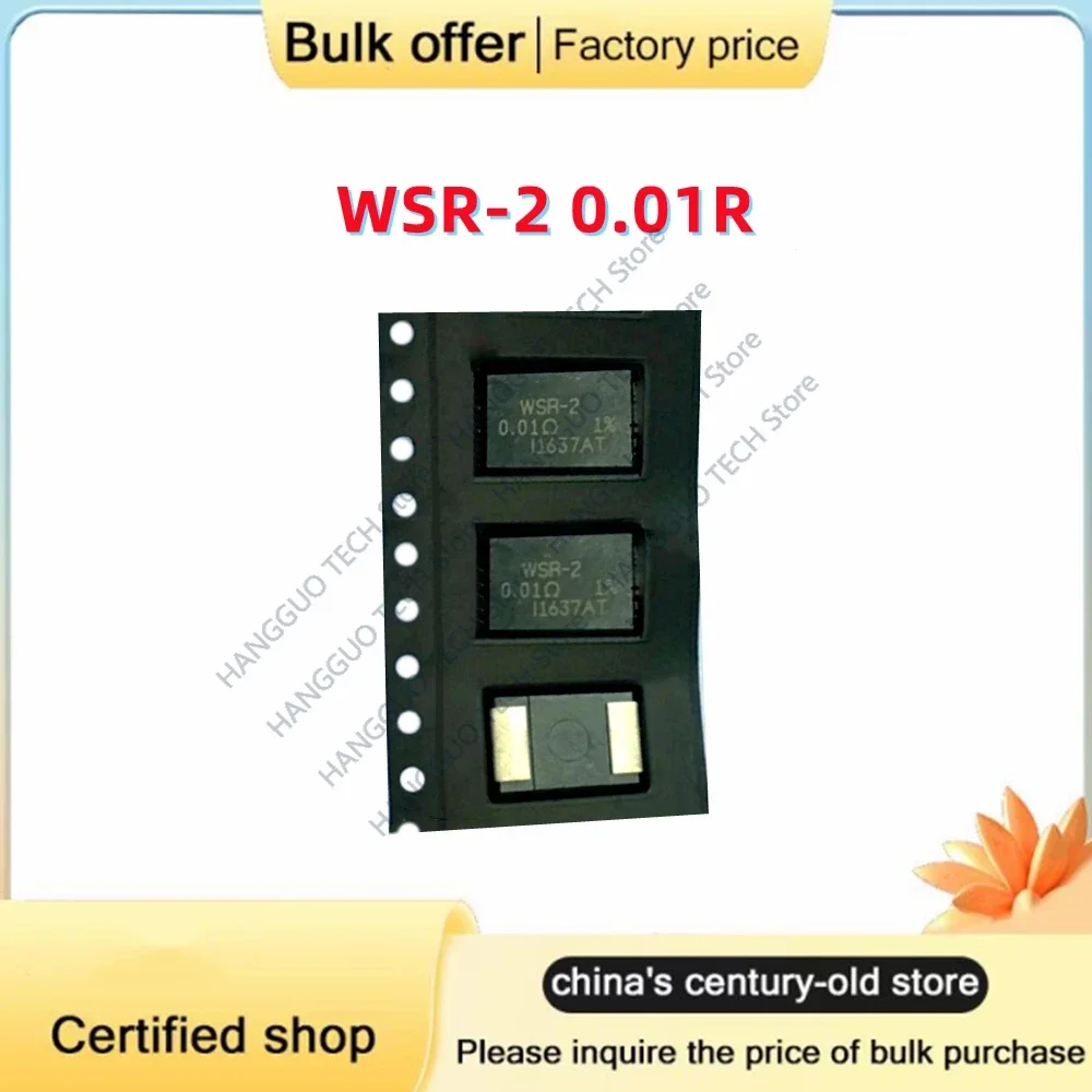 5-10PCS/Lot Original WSR2R0100FEA WSR-2 0.01R 2W 1% 4527 Current Detection resistance Current sensing resistance WSR-2 0.01OHM