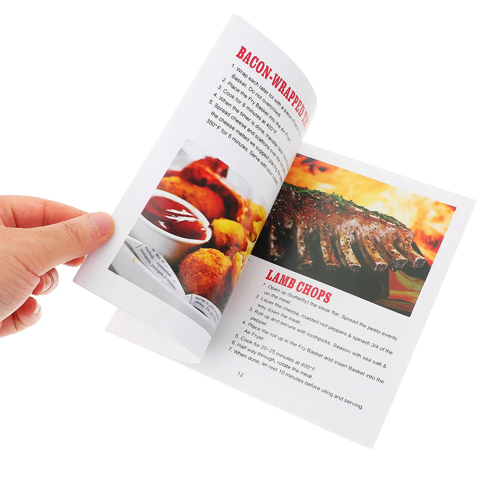 Air Fryer Recipe Book English Version Comprehensive Guide Easy Step by Step Air Fryer Menu Food Recipes Cook Book