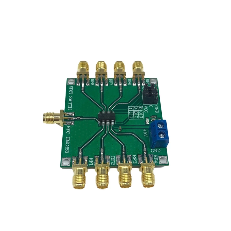 HMC253 DC-2.5 Ghz Multifunction RF Single Pole Eight Throw Switch Rf Switch Channel Select Antenna Module Easy To Use