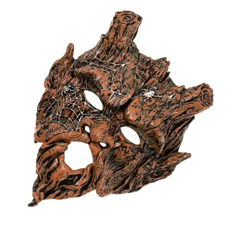 R7UF Realistic Tree Monsters Mask For Halloween Cosplay Party Role Play Costume