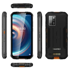 OUKITEL WP10 IP68防水5G頑丈スマートフォン8GB+128GB 8000mAh 48MPカメラ6.67インチFHD+グローバルバージョンNFC携帯電話