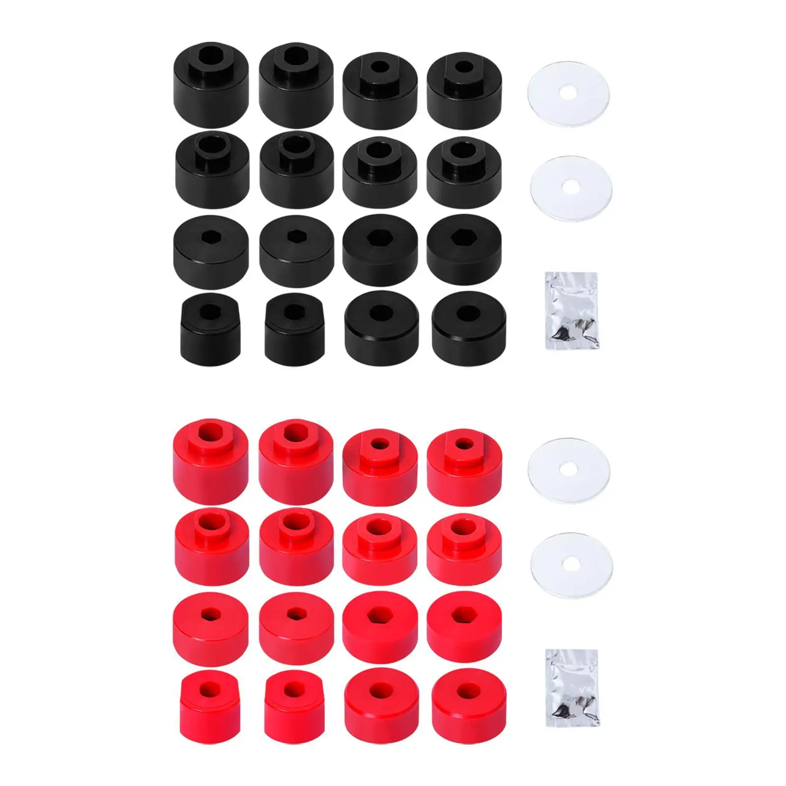

Body Mount Bushings Kit Polyurethane Iron Front Rear Replacement for Ford Explorer Sport Trac 2001 2005