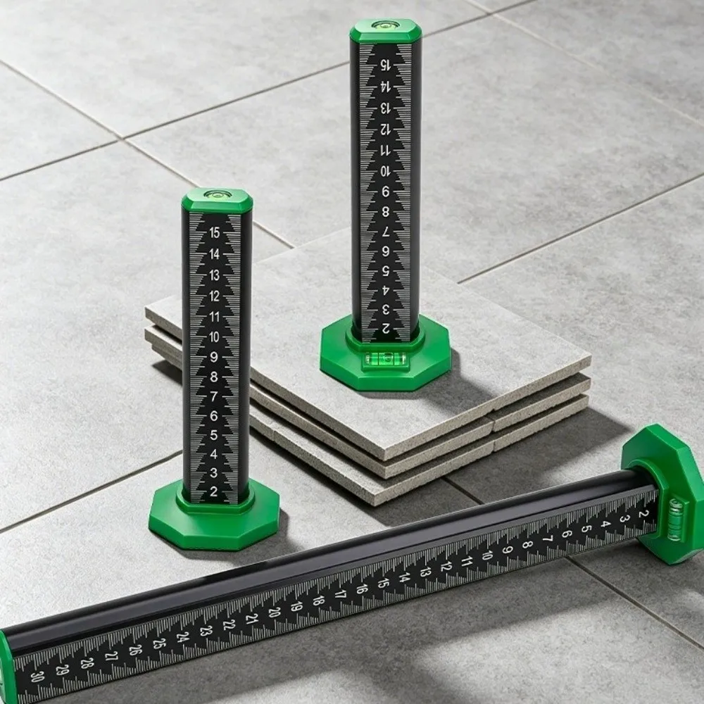 Magnetic Design Tile Leveling Ruler Marking Scale Easy Installation Ceiling Leveling Ruler High Gauge Multi-Purpose