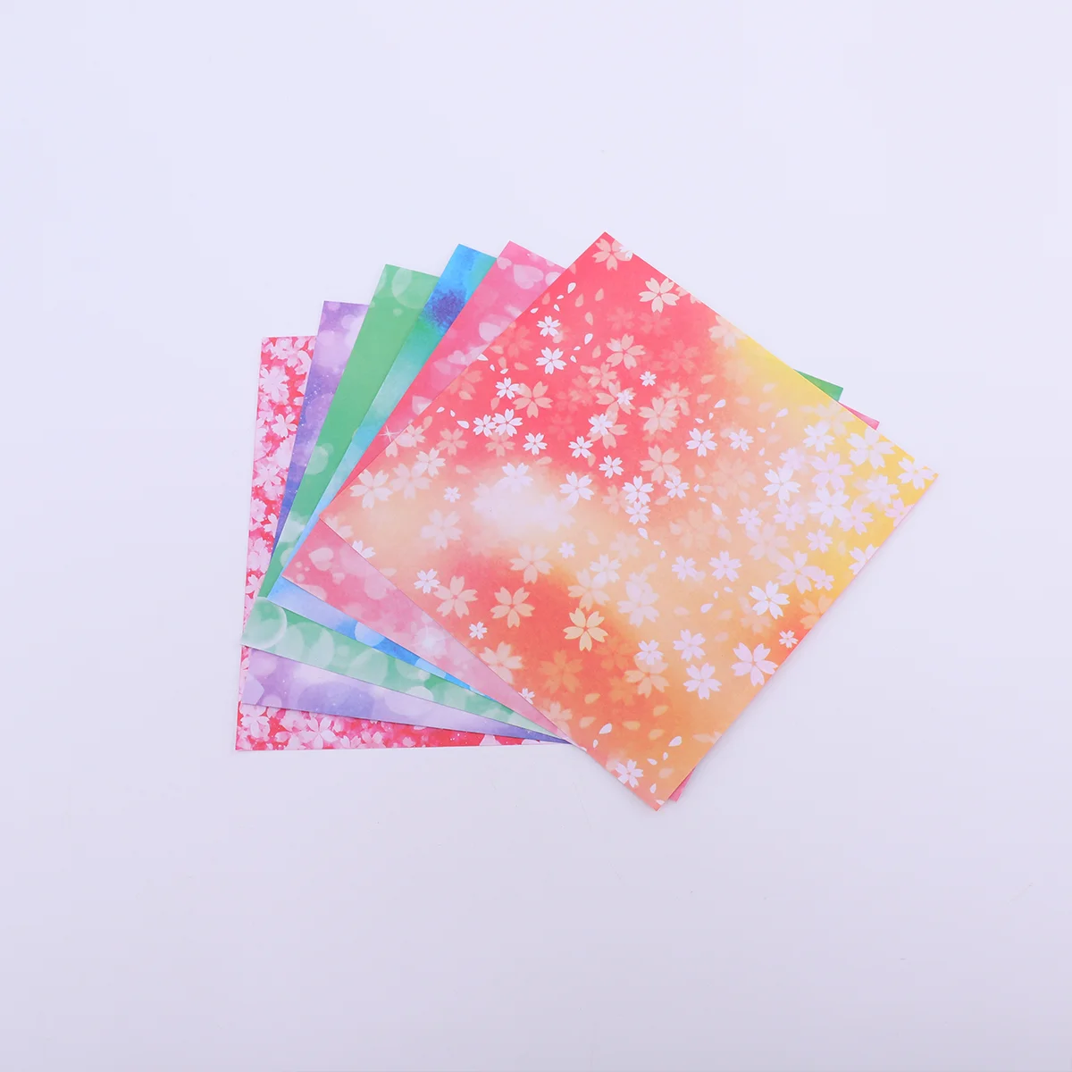 

1 Set 100 Pcs Origami Paper Double-sided Star Origami Colorful Paper Square Origami for Doing Works ( Bubbles)