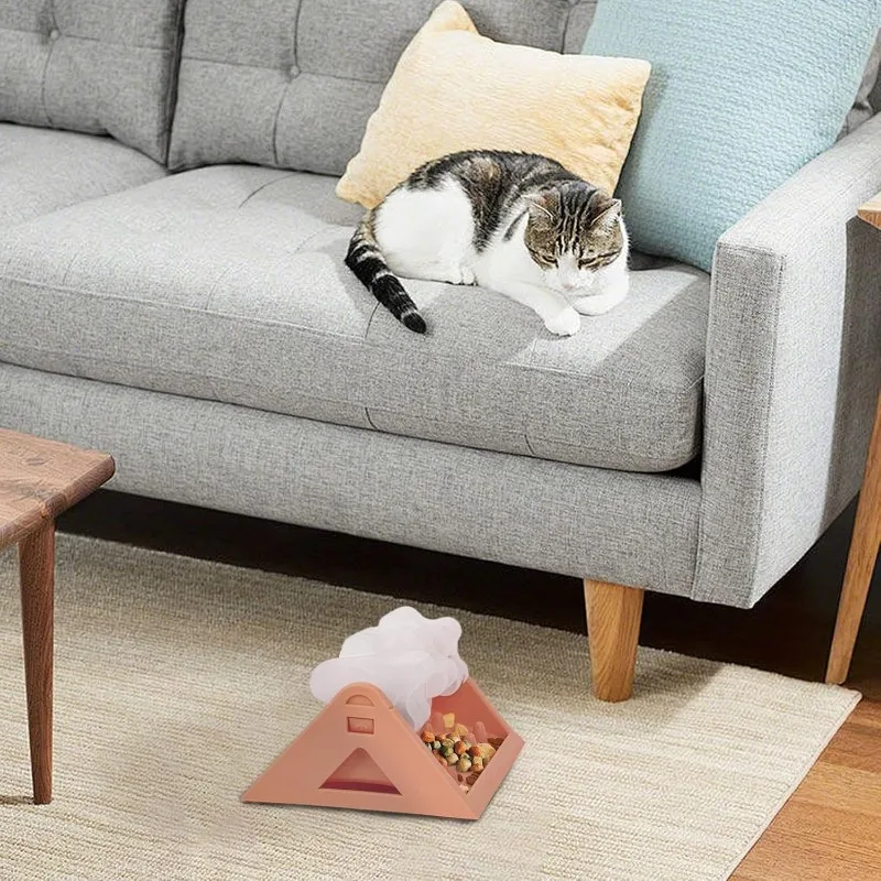 パズル猫ボウルインタラクティブスローフィーダー犬ボウルおもちゃ不安軽減退屈犬の給餌制御給餌パズルおもちゃ